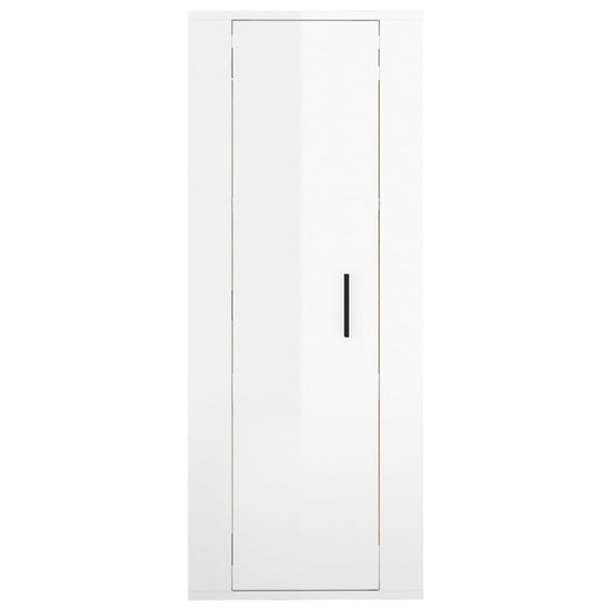 Tv-wandmeubel 40x34,5x100 cm hoogglans wit MeubelReus