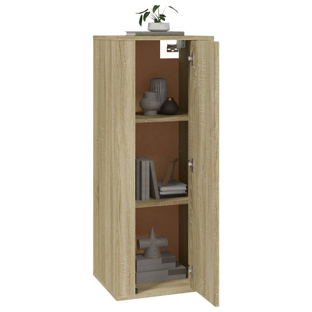Tv-wandmeubel 40x34,5x100 cm sonoma eikenkleurig MeubelReus