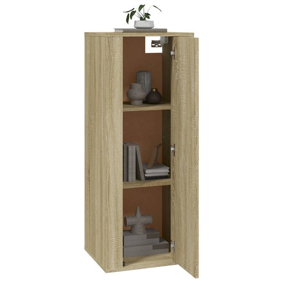 Tv-wandmeubel 40x34,5x100 cm sonoma eikenkleurig MeubelReus