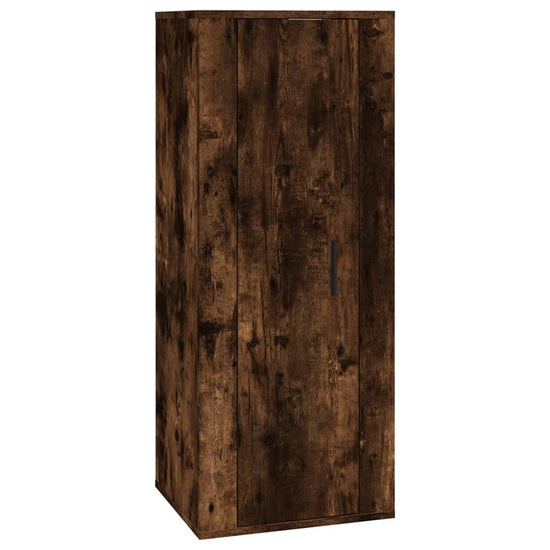 Tv-wandmeubel 40x34,5x100 cm gerookt eikenkleurig MeubelReus