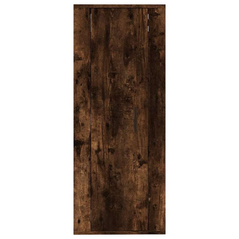 Tv-wandmeubel 40x34,5x100 cm gerookt eikenkleurig MeubelReus