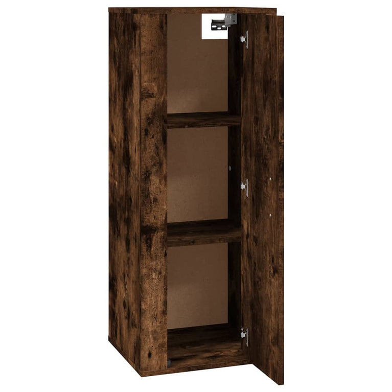Tv-wandmeubel 40x34,5x100 cm gerookt eikenkleurig MeubelReus