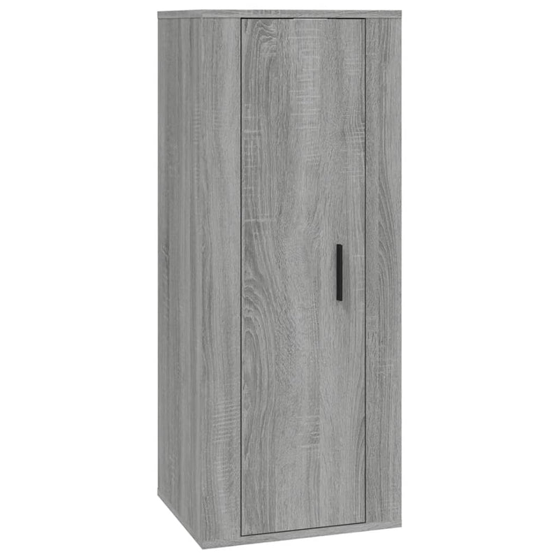 Tv-wandmeubel 40x34,5x100 cm grijs sonoma eikenkleurig MeubelReus