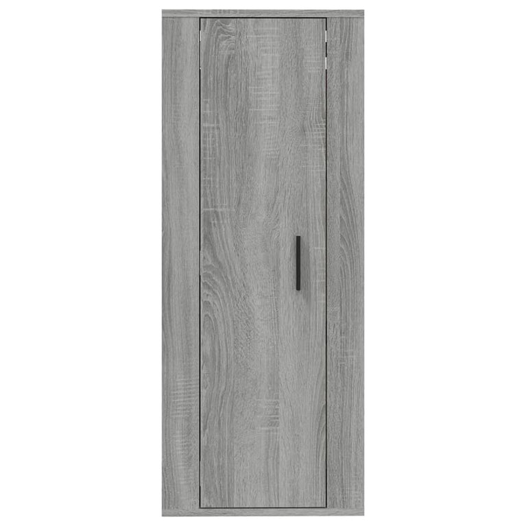Tv-wandmeubel 40x34,5x100 cm grijs sonoma eikenkleurig MeubelReus