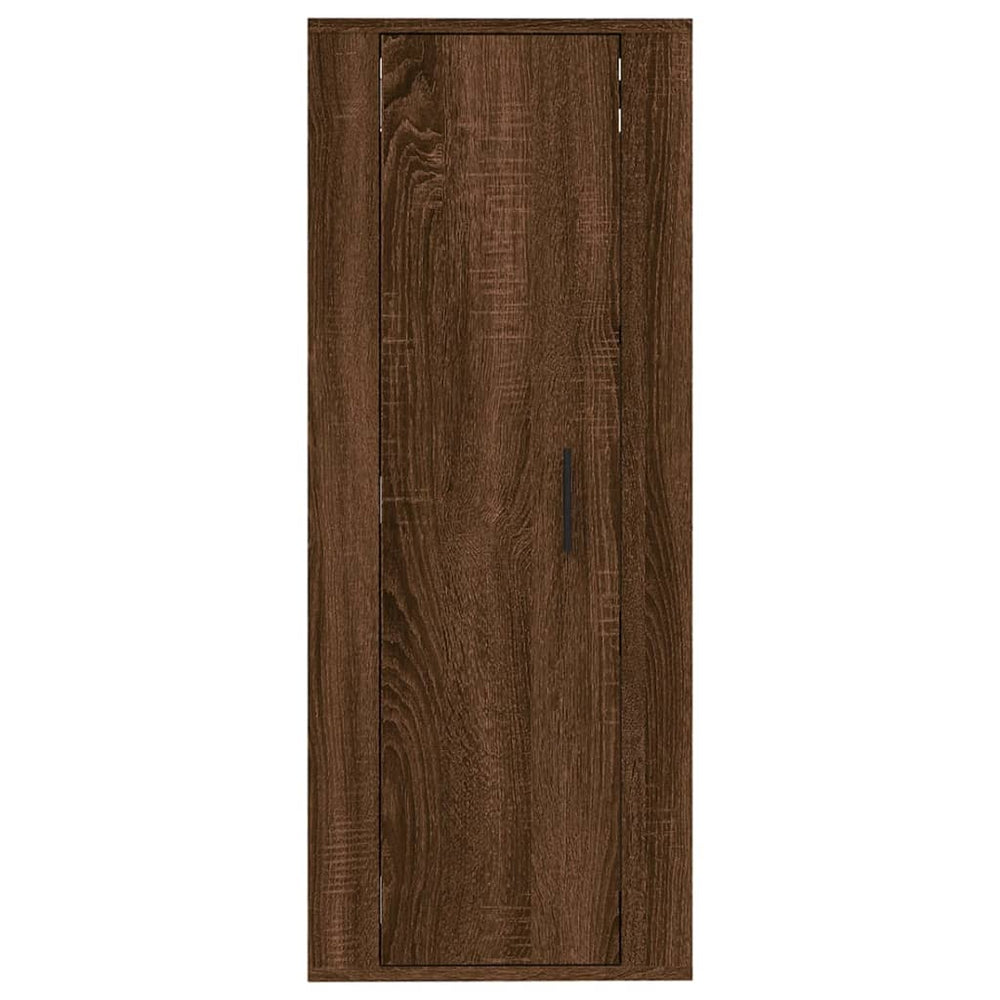 Tv-wandmeubel 40x34,5x100 cm bruin eikenkleur MeubelReus