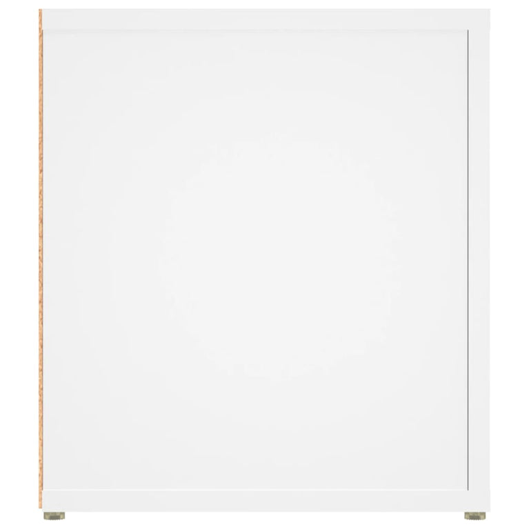 Tv-meubels 2 st 80x31,5x36 cm bewerkt hout wit MeubelReus