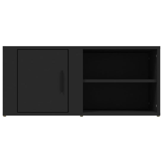 Tv-meubels 2 st 80x31,5x36 cm bewerkt hout zwart MeubelReus