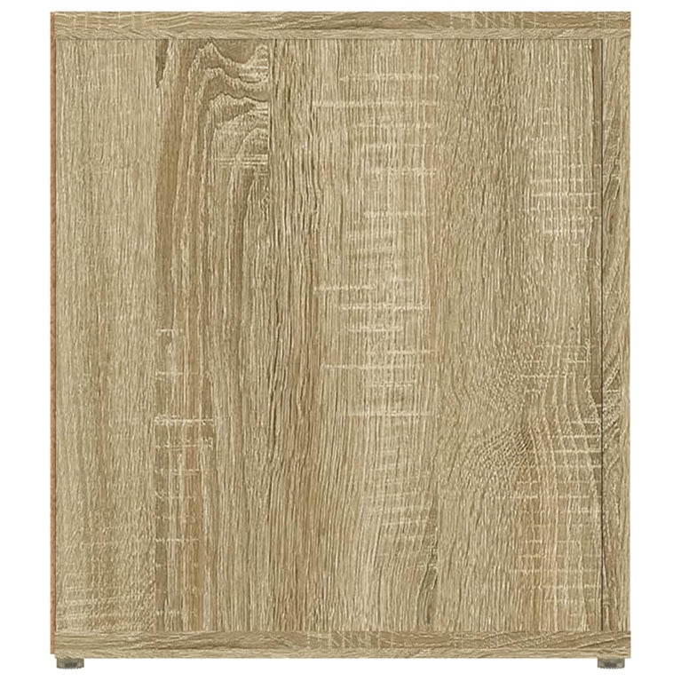 Tv-meubel 80x31,5x36 cm bewerkt hout sonoma eikenkleurig MeubelReus