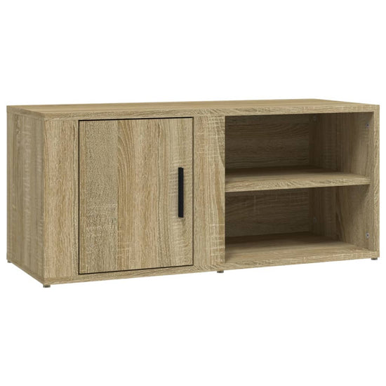 Tv-meubels 2 st 80x31,5x36 cm bewerkt hout sonoma eikenkleurig MeubelReus