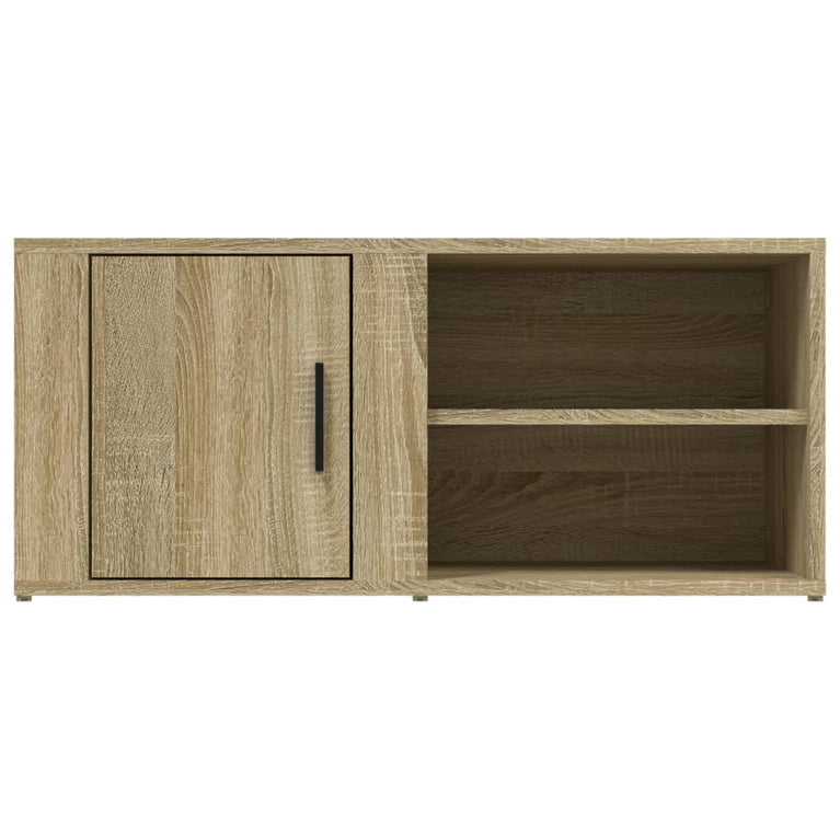 Tv-meubels 2 st 80x31,5x36 cm bewerkt hout sonoma eikenkleurig MeubelReus