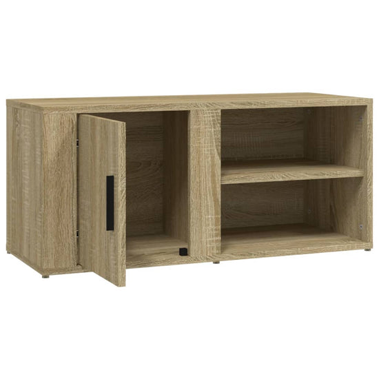 Tv-meubels 2 st 80x31,5x36 cm bewerkt hout sonoma eikenkleurig MeubelReus