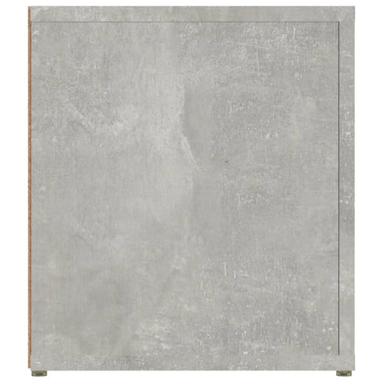 Tv-meubel 80x31,5x36 cm bewerkt hout betongrijs MeubelReus
