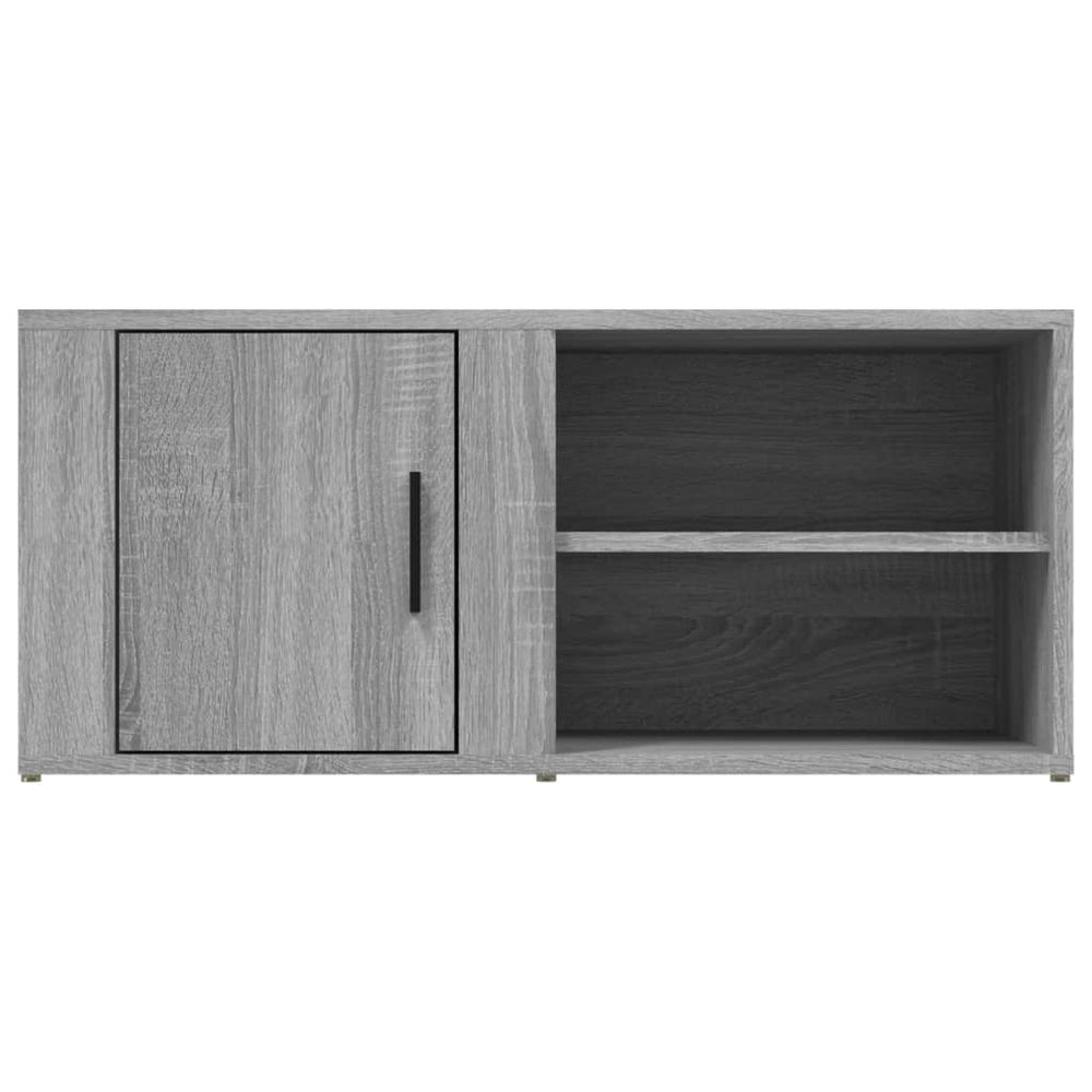 Tv-meubels 2 st 80x31,5x36 cm bewerkt hout grijs sonoma eiken MeubelReus
