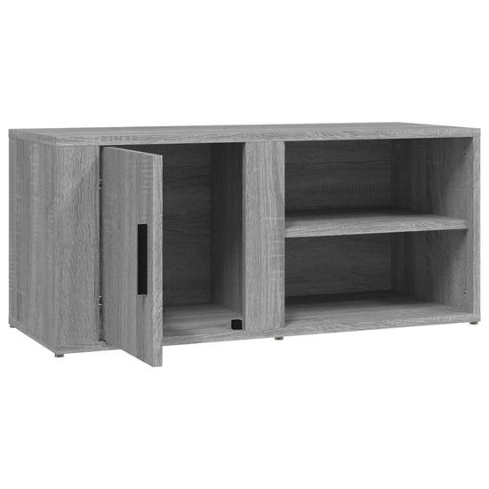Tv-meubels 2 st 80x31,5x36 cm bewerkt hout grijs sonoma eiken MeubelReus