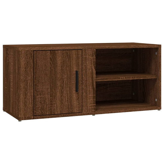 Tv-meubels 2 st 80x31,5x36 cm bewerkt hout bruin eikenkleur MeubelReus