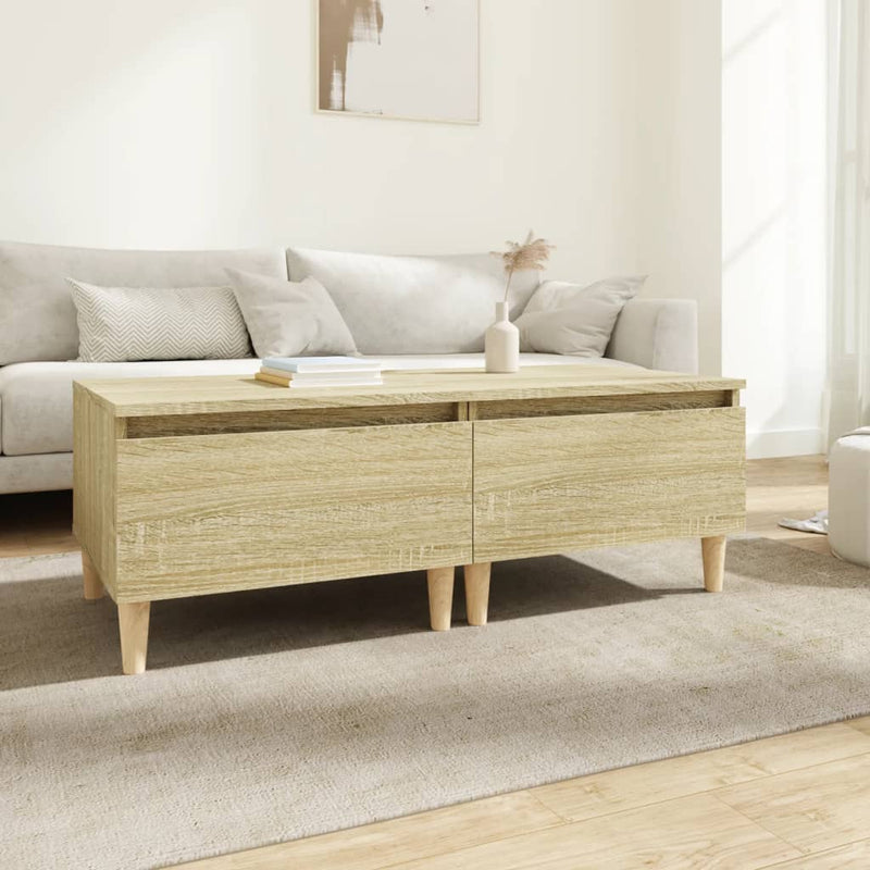 Bijzettafels 2 st 50x46x35 cm bewerkt hout sonoma eikenkleurig MeubelReus