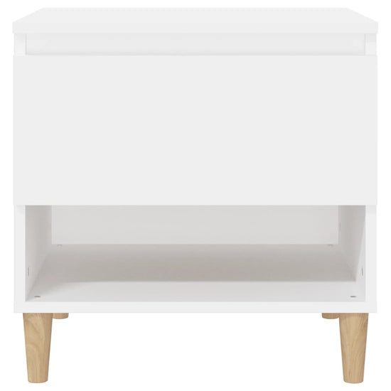 Nachtkastjes 2 st 50x46x50 cm bewerkt hout wit MeubelReus