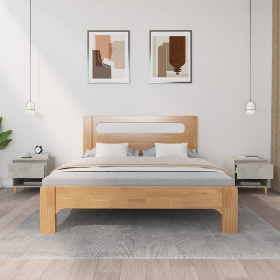Nachtkastjes 2 st 50x46x50 cm bewerkt hout betongrijs MeubelReus
