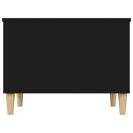 Salontafel 60x44,5x45 cm bewerkt hout zwart MeubelReus