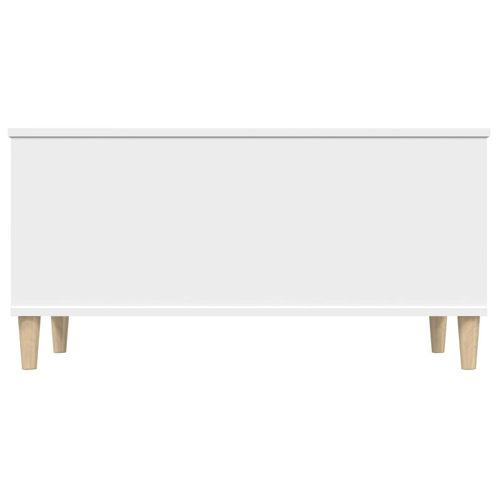 Salontafel 90x44,5x45 cm bewerkt hout wit MeubelReus