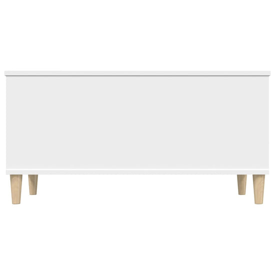 Salontafel 90x44,5x45 cm bewerkt hout wit MeubelReus