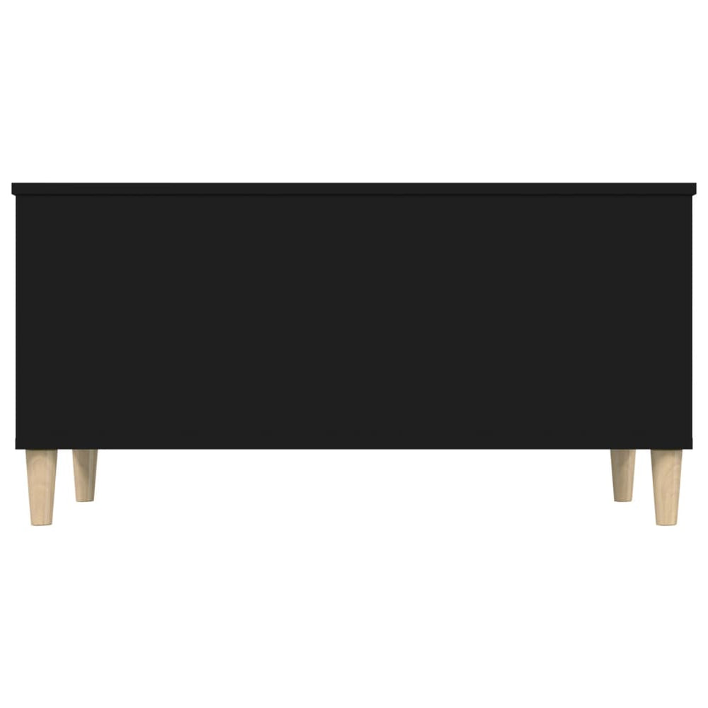 Salontafel 90x44,5x45 cm bewerkt hout zwart MeubelReus