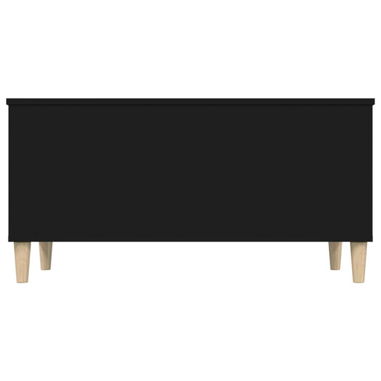 Salontafel 90x44,5x45 cm bewerkt hout zwart MeubelReus