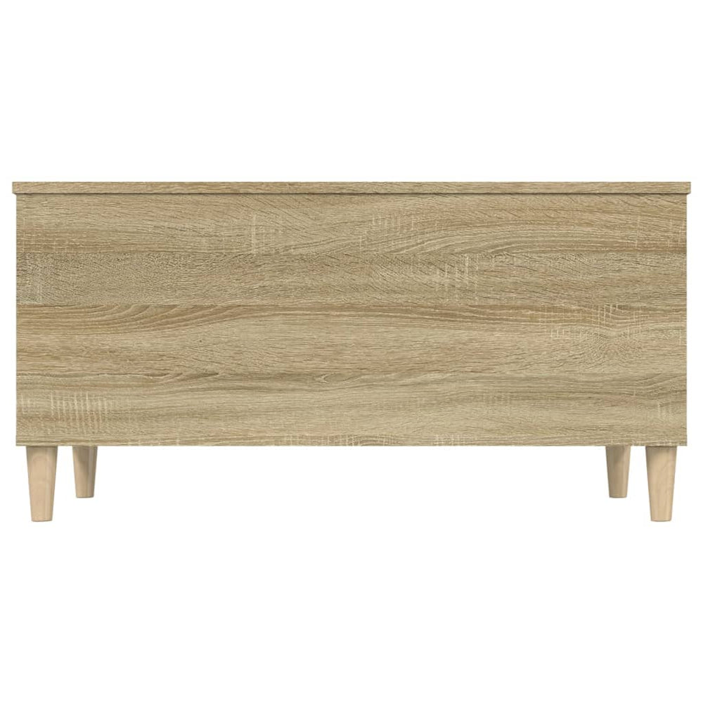 Salontafel 90x44,5x45 cm bewerkt hout sonoma eikenkleurig MeubelReus