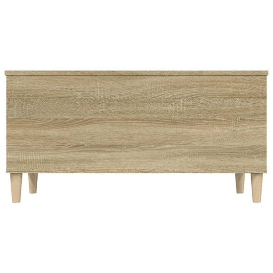 Salontafel 90x44,5x45 cm bewerkt hout sonoma eikenkleurig MeubelReus