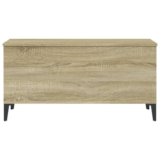 Salontafel 90x44,5x45 cm bewerkt hout sonoma eikenkleurig MeubelReus