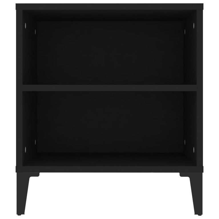 Tv-meubel 102x44,5x50 cm bewerkt hout zwart MeubelReus