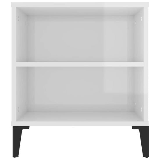 Tv-meubel 102x44,5x50 cm bewerkt hout hoogglans wit MeubelReus