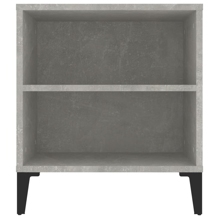 Tv-meubel 102x44,5x50 cm bewerkt hout betongrijs MeubelReus