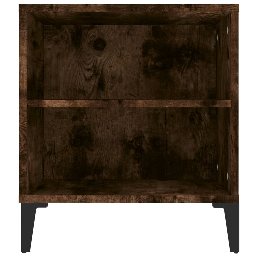 Tv-meubel 102x44,5x50 cm bewerkt hout gerookt eikenkleurig MeubelReus
