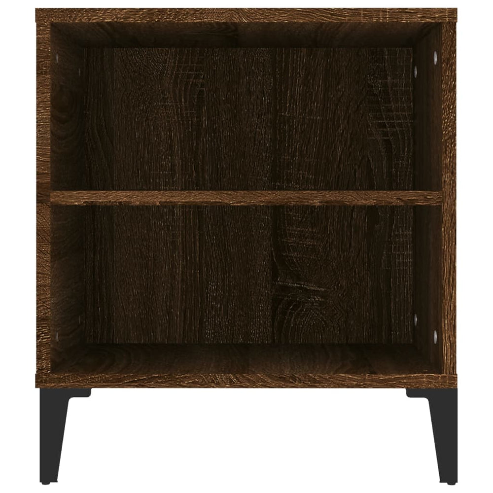 Tv-meubel 102x44,5x50 cm bewerkt hout bruin eikenkleur MeubelReus