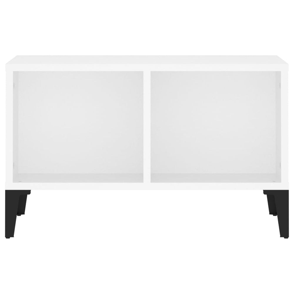 Salontafel 60x50x36,5 cm bewerkt hout wit MeubelReus