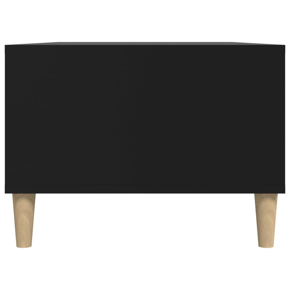Salontafel 90x50x36,5 cm bewerkt hout zwart MeubelReus