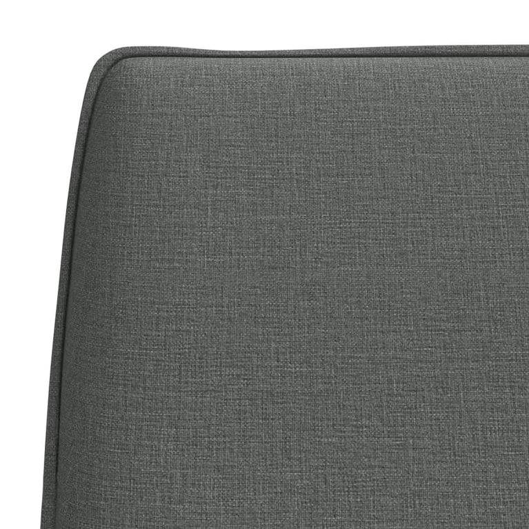Bankje 100x75x76 cm stof donkergrijs MeubelReus