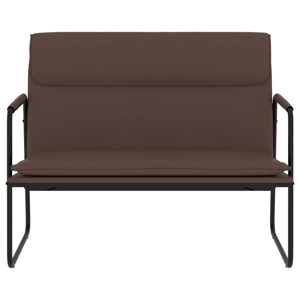 Bankje 100x64x80 cm kunstleer bruin MeubelReus
