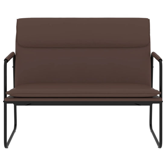 Bankje 100x64x80 cm kunstleer bruin MeubelReus