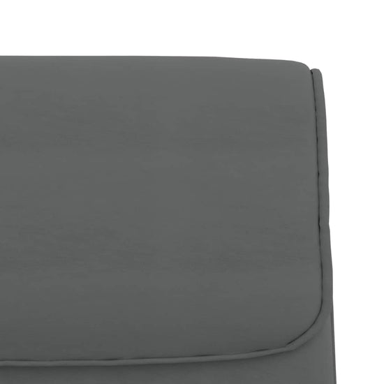 Bankje 100x64x80 cm kunstleer grijs MeubelReus