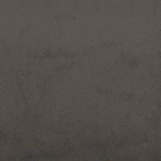 Bankje 110x76x80 cm fluweel donkergrijs MeubelReus