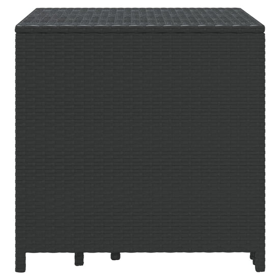 Tafeltjesset 3 st poly rattan zwart MeubelReus