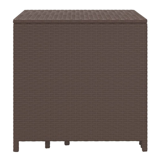 Tafeltjesset 3 st poly rattan bruin MeubelReus