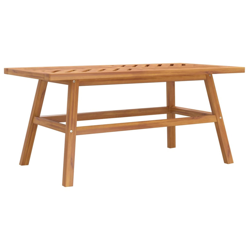 Salontafel 100x50x45 cm massief acaciahout MeubelReus