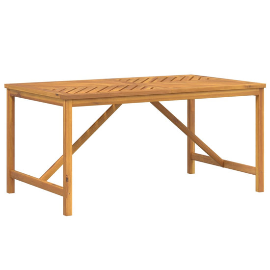 Tuintafel 150x90x74 cm massief acaciahout MeubelReus