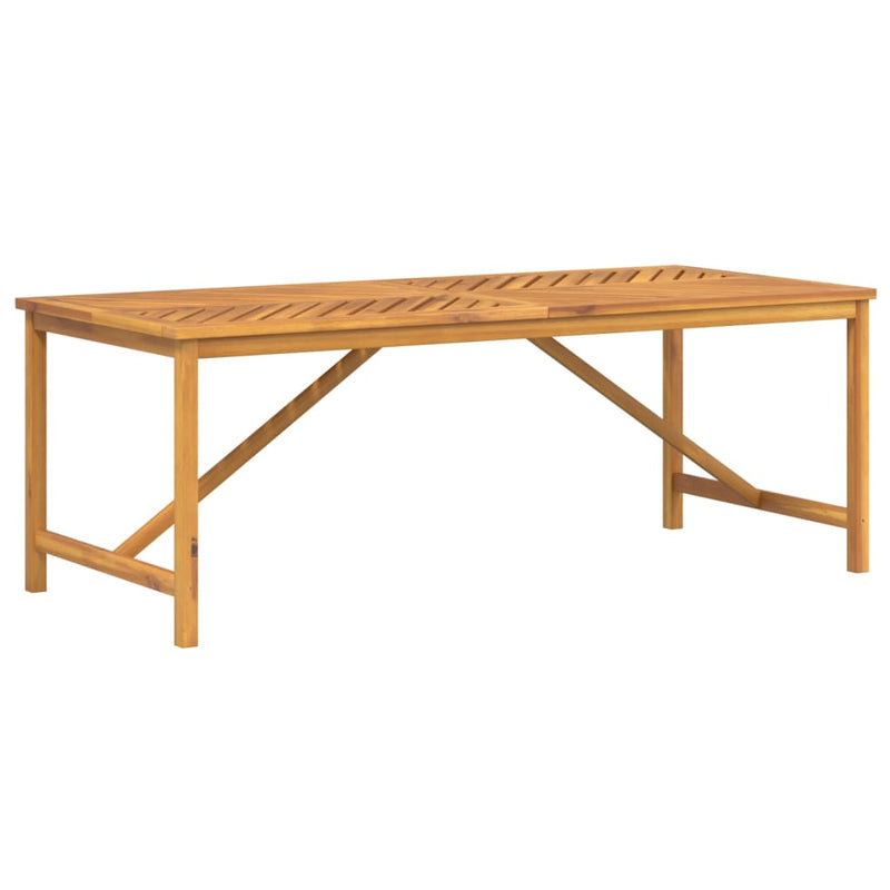 Tuintafel 200x90x74 cm massief acaciahout MeubelReus