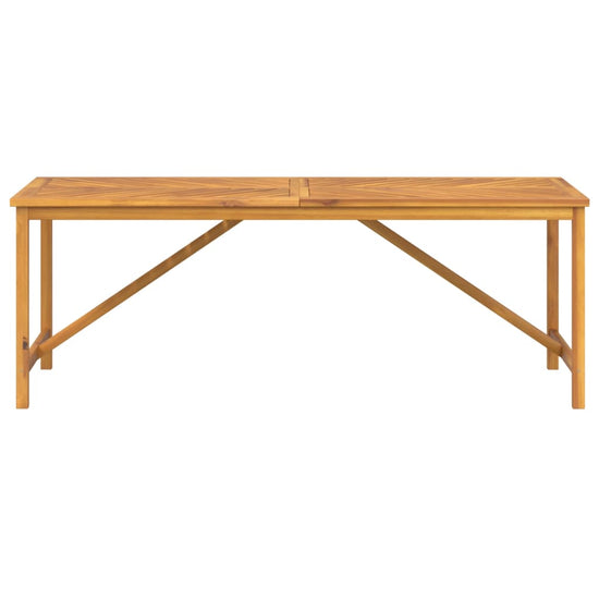 Tuintafel 200x90x74 cm massief acaciahout MeubelReus