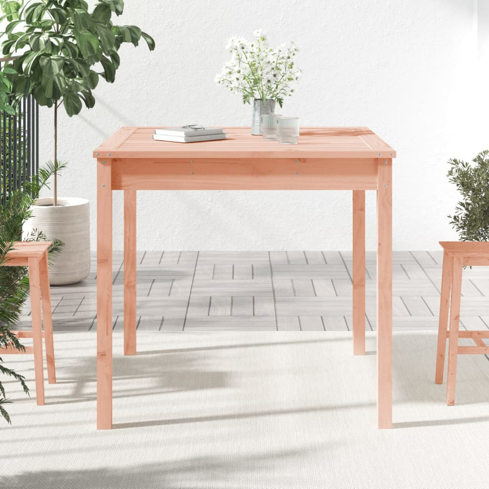Tuintafel 82,5x82,5x76 cm massief douglashout MeubelReus