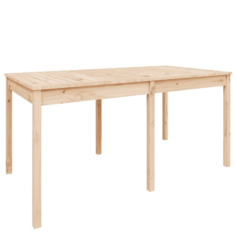 Tuintafel 159,5x82,5x76 cm massief grenenhout MeubelReus